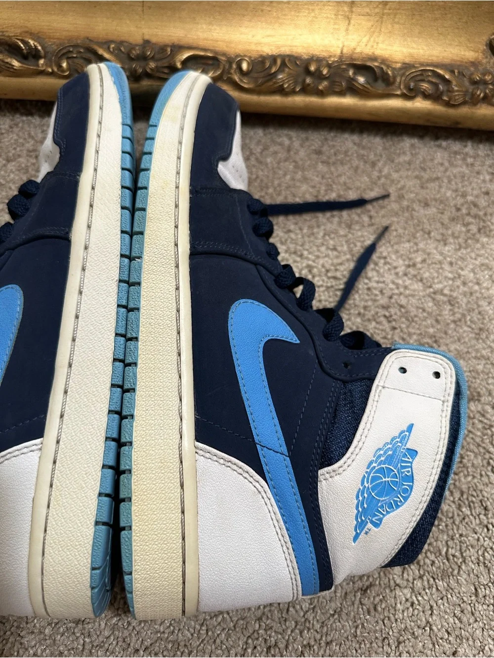 Air Jordan 1 Retro High GS Chris Paul Midnight Navy White University Blue
